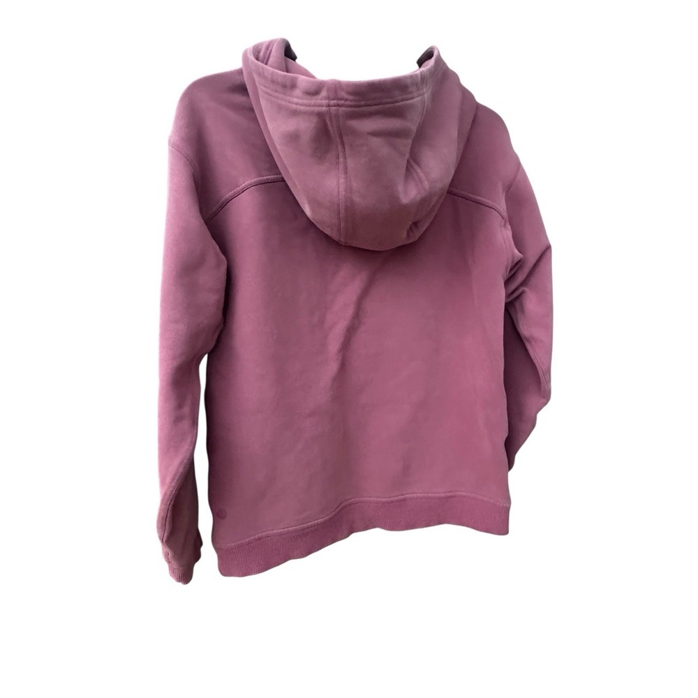 Lululemon Hoodie Fleece Sweatshirt Pink Women's Small Long Sleeve Pockets #IJ6-8 - Picture 6 of 7